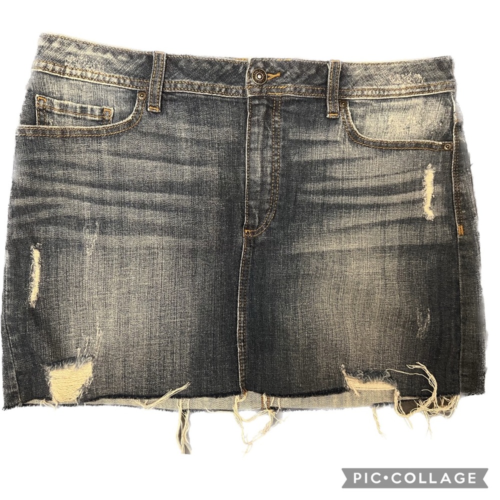 Eunina mini jean skirt